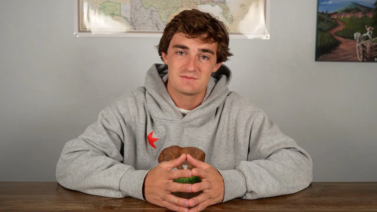 Thumbnail of Nick Shirley's video announcing his lawsuit against California