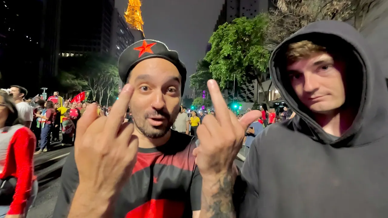 Thumbnail of the video "Brazil Has Fallen... Communist Take Over The Country"